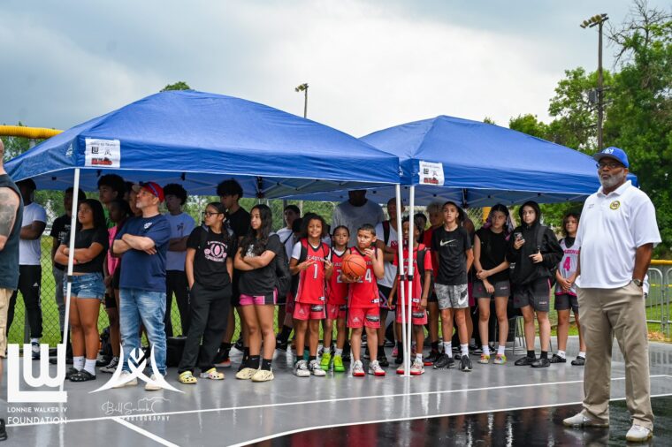 2023 Court Dedication - Lonnie Walker IV Foundation